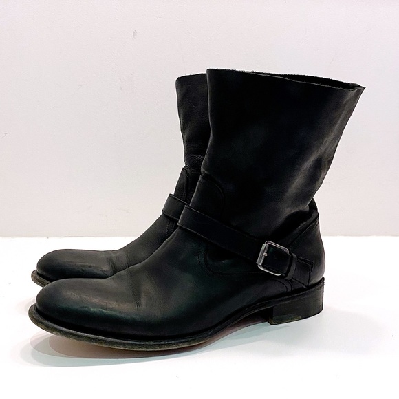 N.D.C Black Moto Boots - 36.5 - Picture 4 of 9